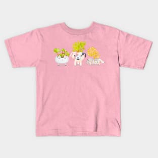 Cat dog hedgehog Kids T-Shirt